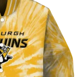 pittsburgh penguins dynamic rings yellow varsity jacket best selling
