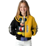 pittsburgh penguins mickey mouse yellow bomber jacket best selling