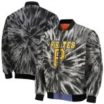 pittsburgh pirates dynamic rings black bomber jacket best selling