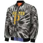 pittsburgh pirates dynamic rings black bomber jacket best selling