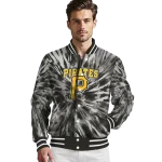 pittsburgh pirates dynamic rings black varsity jacket best selling