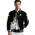 pittsburgh pirates grunge cut design black varsity jacket best selling