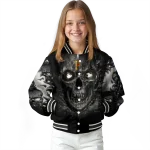 pittsburgh pirates inferno skull black varsity jacket best selling