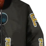 pittsburgh pirates mickey mouse black bomber jacket best selling