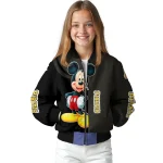 pittsburgh pirates mickey mouse black bomber jacket best selling
