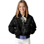 pittsburgh pirates skull bite black bomber jacket best selling
