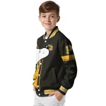 pittsburgh pirates snoopy attitude black varsity jacket best selling