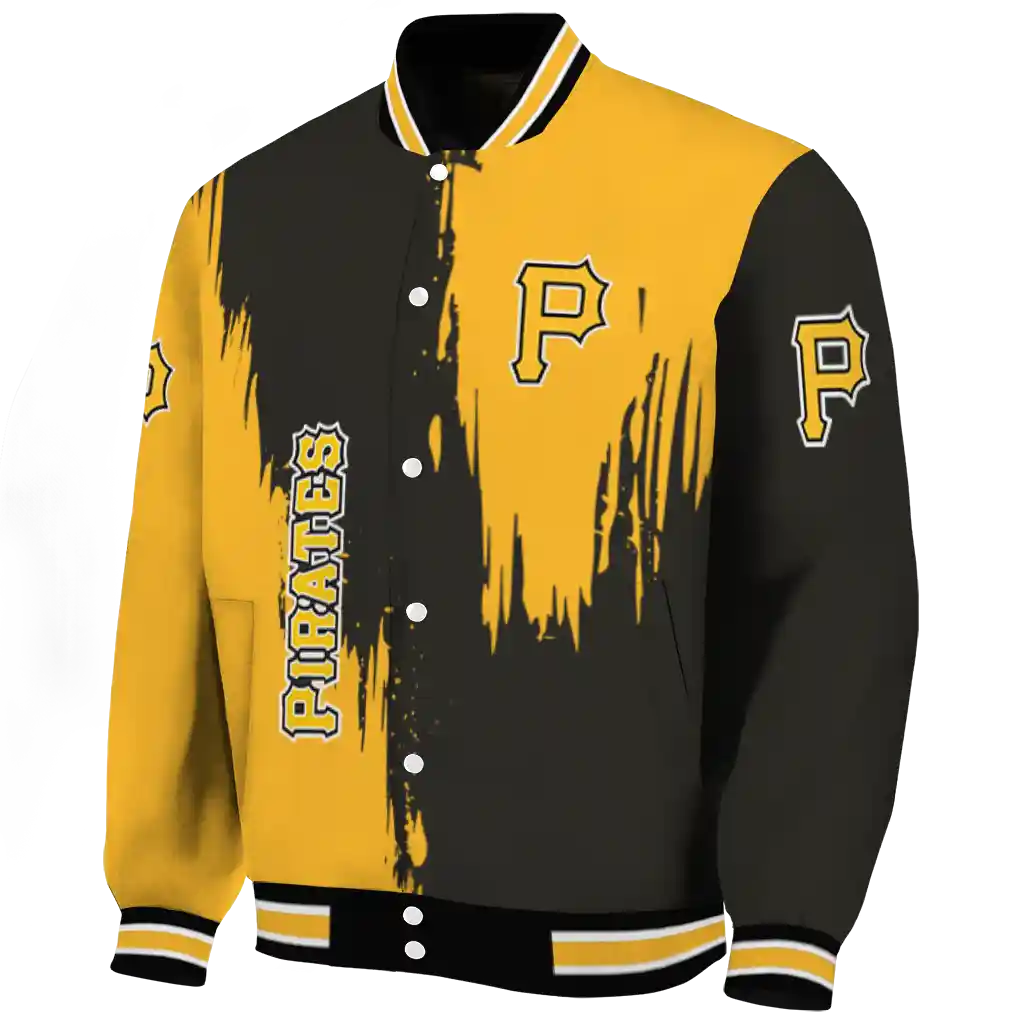 pittsburgh pirates urban mark black varsity jacket best selling pittsburgh pirates urban mark black varsity jacket best selling