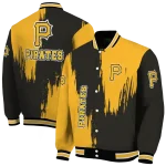 pittsburgh pirates urban mark black varsity jacket best selling