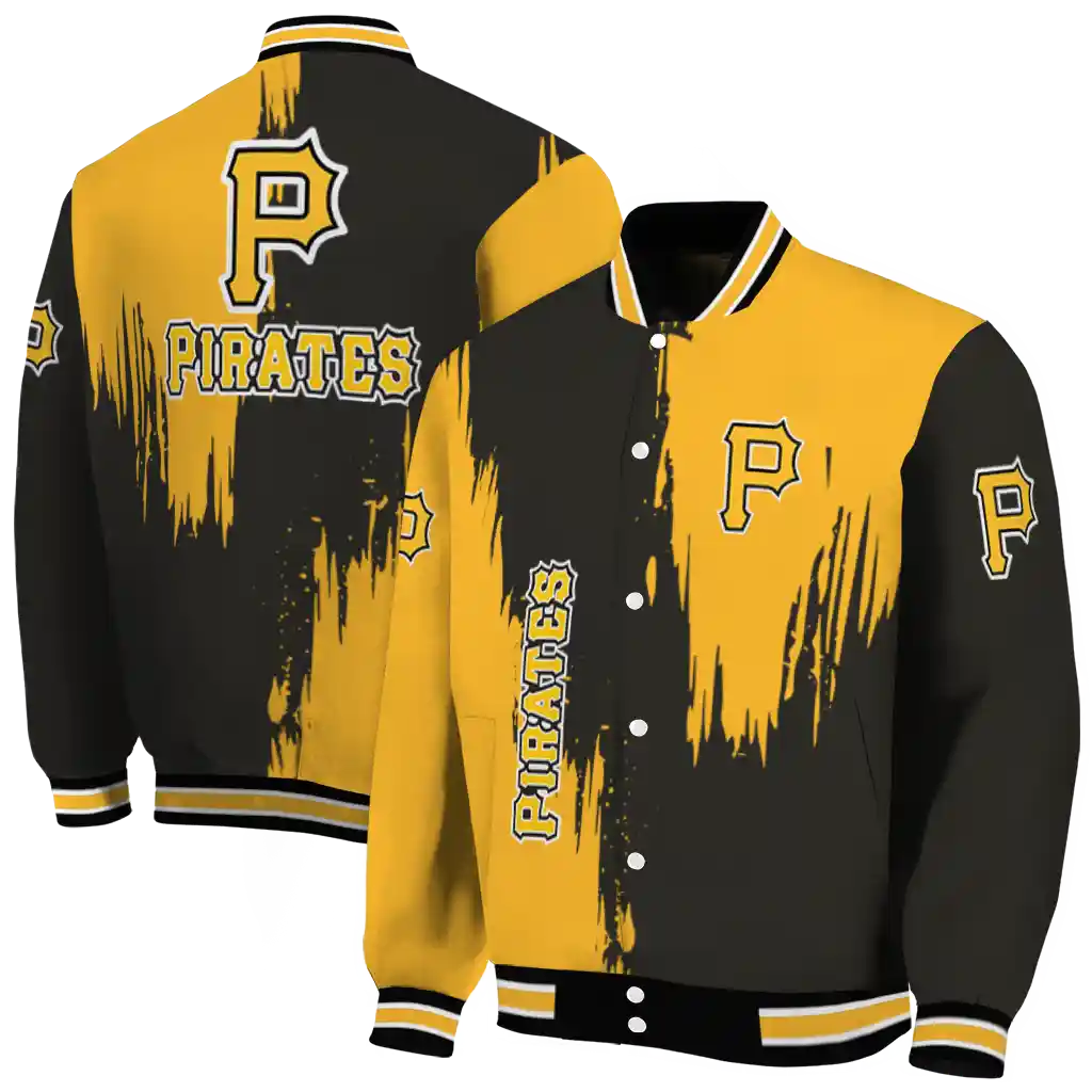 pittsburgh pirates urban mark black varsity jacket fashion forward pittsburgh pirates urban mark black varsity jacket fashion forward