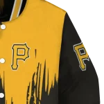 pittsburgh pirates urban mark black varsity jacket best selling