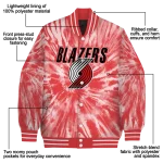 portland trail blazers dynamic rings red varsity jacket best selling