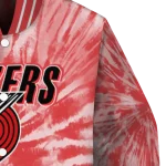 portland trail blazers dynamic rings red varsity jacket best selling