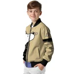 purdue boilermakers snoopy attitude gold bomber jacket best selling