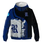 rice owls grid streak navy blue black windbreaker jacket best selling