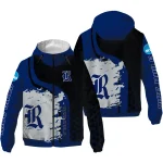 rice owls grid streak navy blue black windbreaker jacket best selling