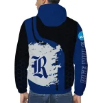 rice owls grid streak navy blue black windbreaker jacket best selling