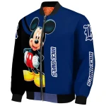 rice owls mickey mouse navy blue bomber jacket best selling