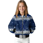 rice owls snowy pines navy blue bomber jacket best selling