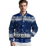 rice owls snowy pines navy blue varsity jacket best selling