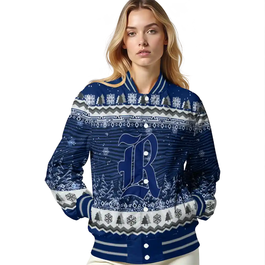 rice owls snowy pines navy blue varsity jacket latest model rice owls snowy pines navy blue varsity jacket latest model