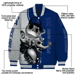 rice owls spooky grin navy blue varsity jacket best selling