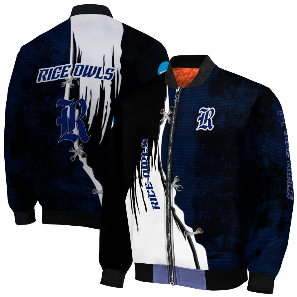 rice owls torn texture print navy blue black bomber jacket best selling rice owls torn texture print navy blue black bomber jacket best selling