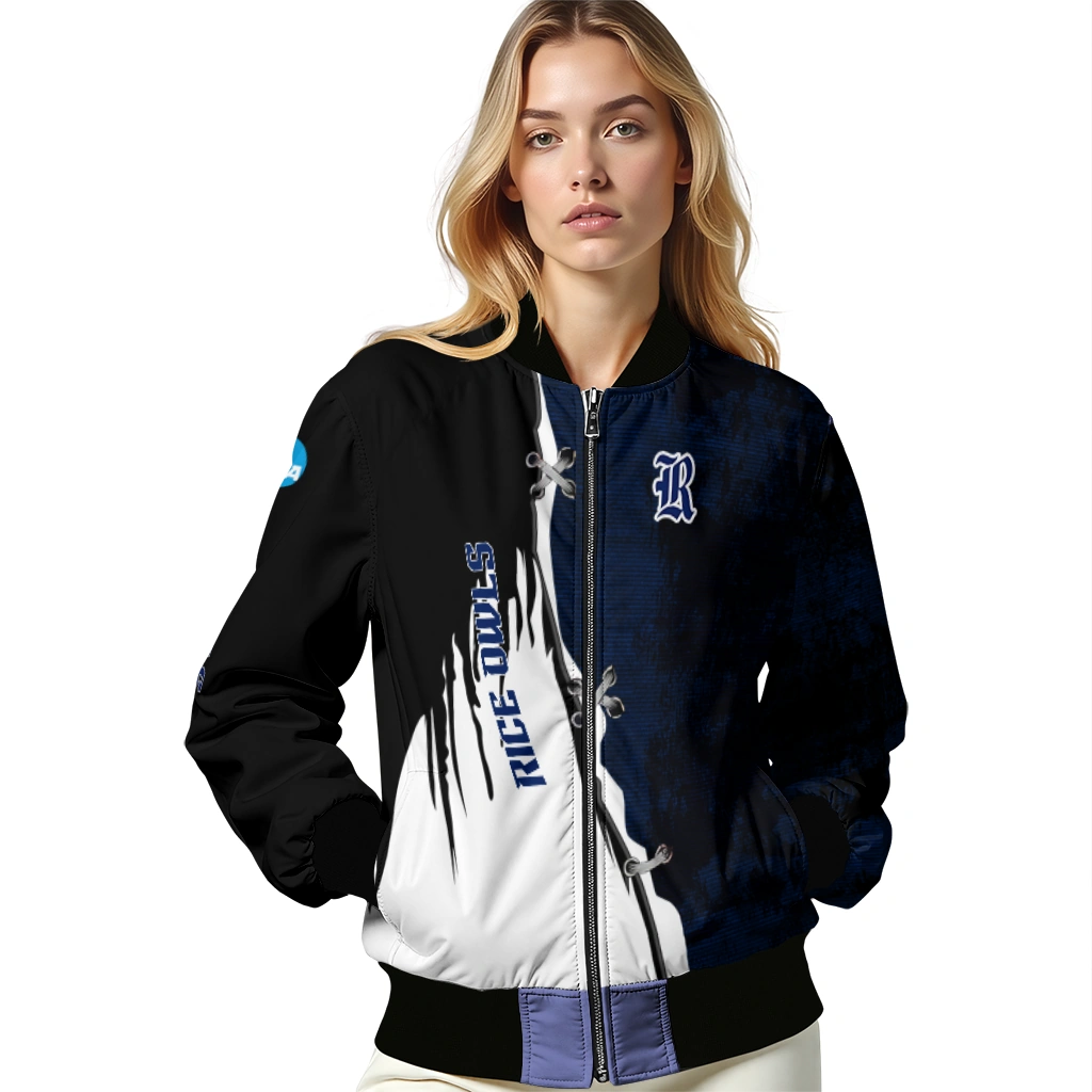 rice owls torn texture print navy blue black bomber jacket latest model rice owls torn texture print navy blue black bomber jacket latest model