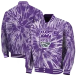 sacramento kings dynamic rings purple varsity jacket best selling