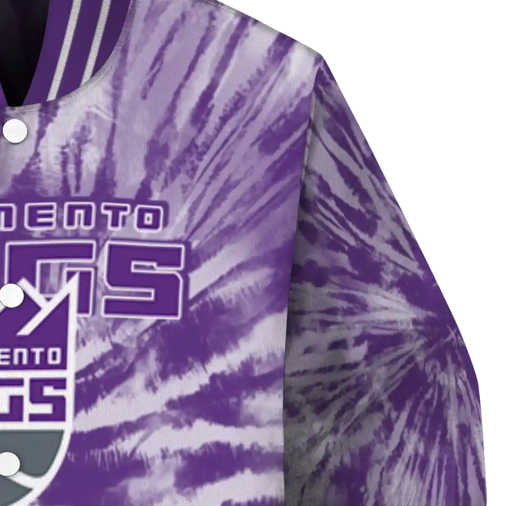 sacramento kings dynamic rings purple varsity jacket premium grade sacramento kings dynamic rings purple varsity jacket premium grade