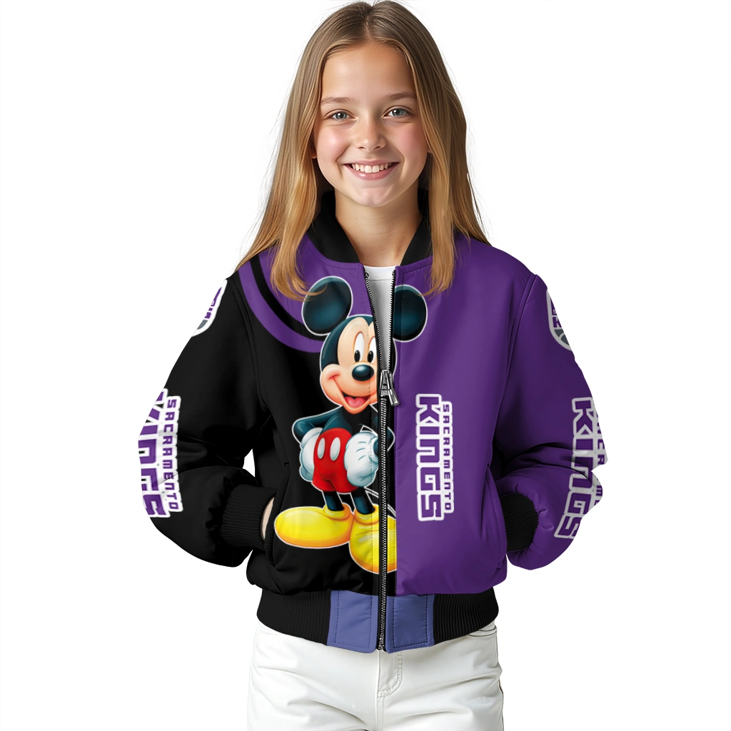 sacramento kings mickey mouse purple bomber jacket top rated sacramento kings mickey mouse purple bomber jacket top rated