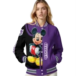 sacramento kings mickey mouse purple varsity jacket best selling