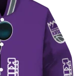sacramento kings mickey mouse purple varsity jacket best selling