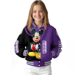 sacramento kings mickey mouse purple varsity jacket best selling