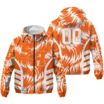 sam houston bearkats dynamic heat wave orange windbreaker jacket best selling