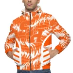 sam houston bearkats dynamic heat wave orange windbreaker jacket best selling