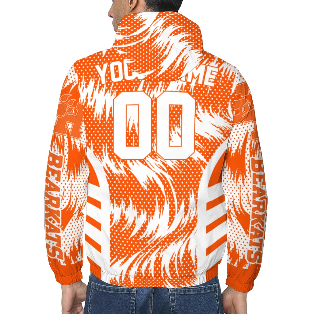 sam houston bearkats dynamic heat wave orange windbreaker jacket trendy sam houston bearkats dynamic heat wave orange windbreaker jacket trendy