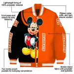 sam houston bearkats mickey mouse orange varsity jacket best selling
