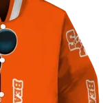 sam houston bearkats mickey mouse orange varsity jacket best selling