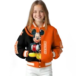 sam houston bearkats mickey mouse orange varsity jacket best selling
