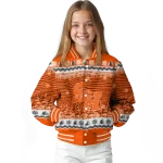 sam houston bearkats snowy pines orange varsity jacket best selling