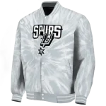 san antonio spurs dynamic rings silver varsity jacket best selling