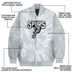 san antonio spurs dynamic rings silver varsity jacket best selling
