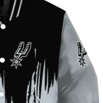 san antonio spurs urban mark silver varsity jacket best selling