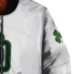 san diego padres four leaf icon white green bomber jacket best selling