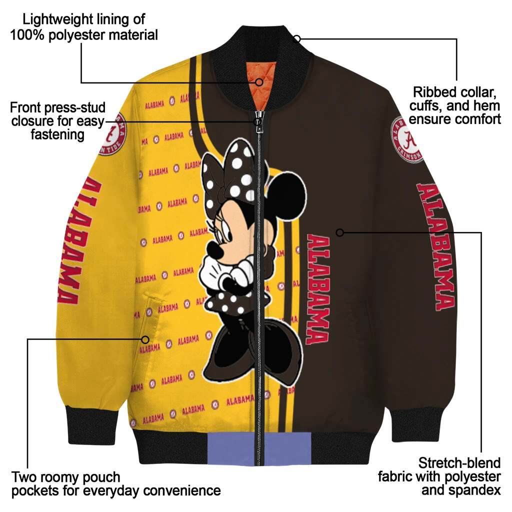 san diego padres minnie mouse brown bomber jacket new arrival san diego padres minnie mouse brown bomber jacket new arrival