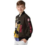san diego padres minnie mouse brown bomber jacket best selling