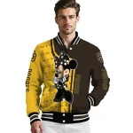 san diego padres minnie mouse brown varsity jacket best selling