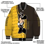 san diego padres minnie mouse brown varsity jacket best selling