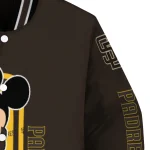 san diego padres minnie mouse brown varsity jacket best selling